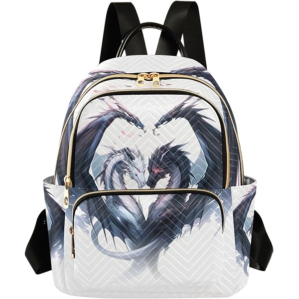 Amazon.com: FLildon Watercolor Wolf Mini Backpack Purse for  display picture 2