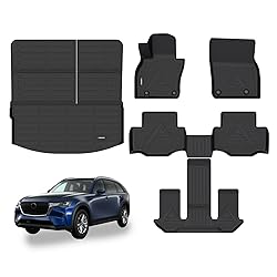 ANBINGO-Mats Full Set for 2024 Mazda CX90 7 Seater