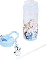 Disney Frozen 500ml Kids Water Bottle with Straw by Polar Gear - Olaf Elsa Anna view 5