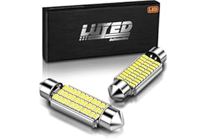 LUYED 569 578 LED Dome Light Bulbs 3014 33-EX Chipsets Canbus Error Free 211-2 212-2 41mm 1.65in LED Bulbs Used for Car Map L