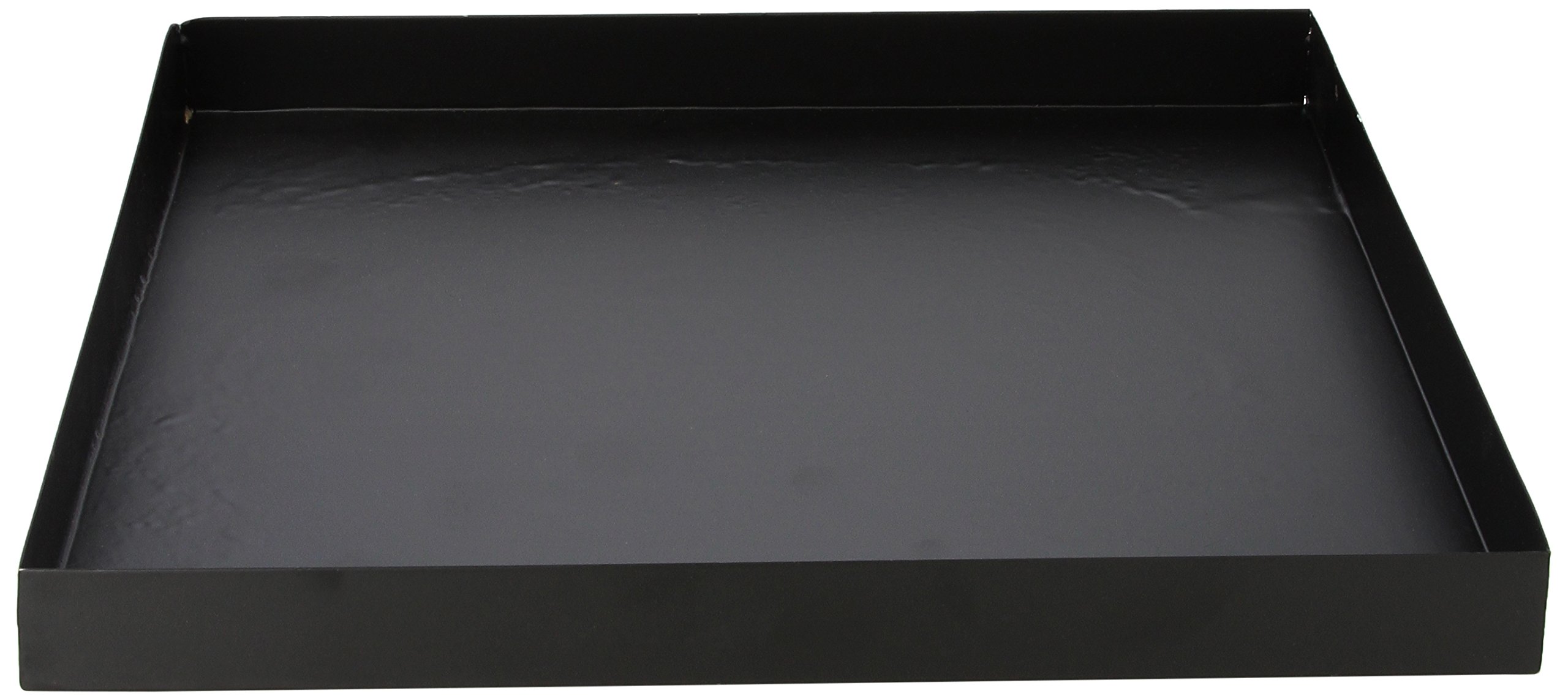 Esschert Fallen Fruits FF120 Square Base Plate, Black, 12.5" L