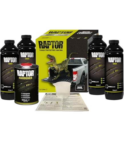 Amazon.com: U-Pol Products 0822 RAPTOR Black Truck Bed Liner