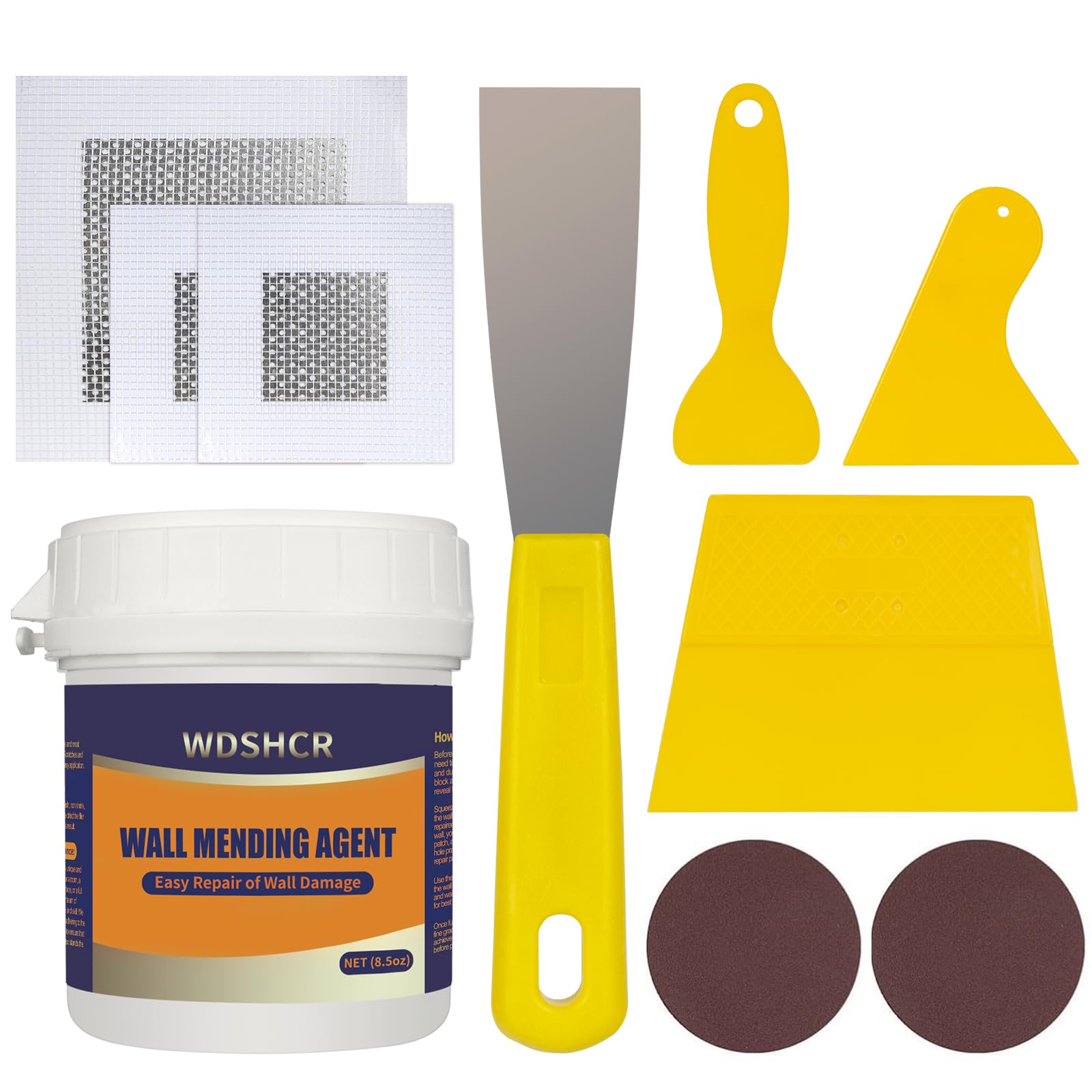 Drywall Repair Kit Drywall Hole Repair Patch Kits Wall Spackle Repair ...