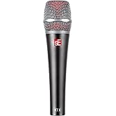 SE ELECTRONICS V7 X Dynamic Instrument Microphone for Live Performances &amp; Instrument Recording in the Studio - Dynamic Microphone with Supercardioid Aluminum Voice Coil for Huge Gain Before Feedback