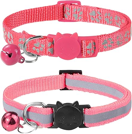 girl kitten collars