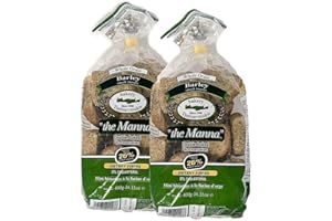Greek Whole Grain Barley Rusks - Tsatsaronakis " Manna" 2 x 400gr (2-pack)