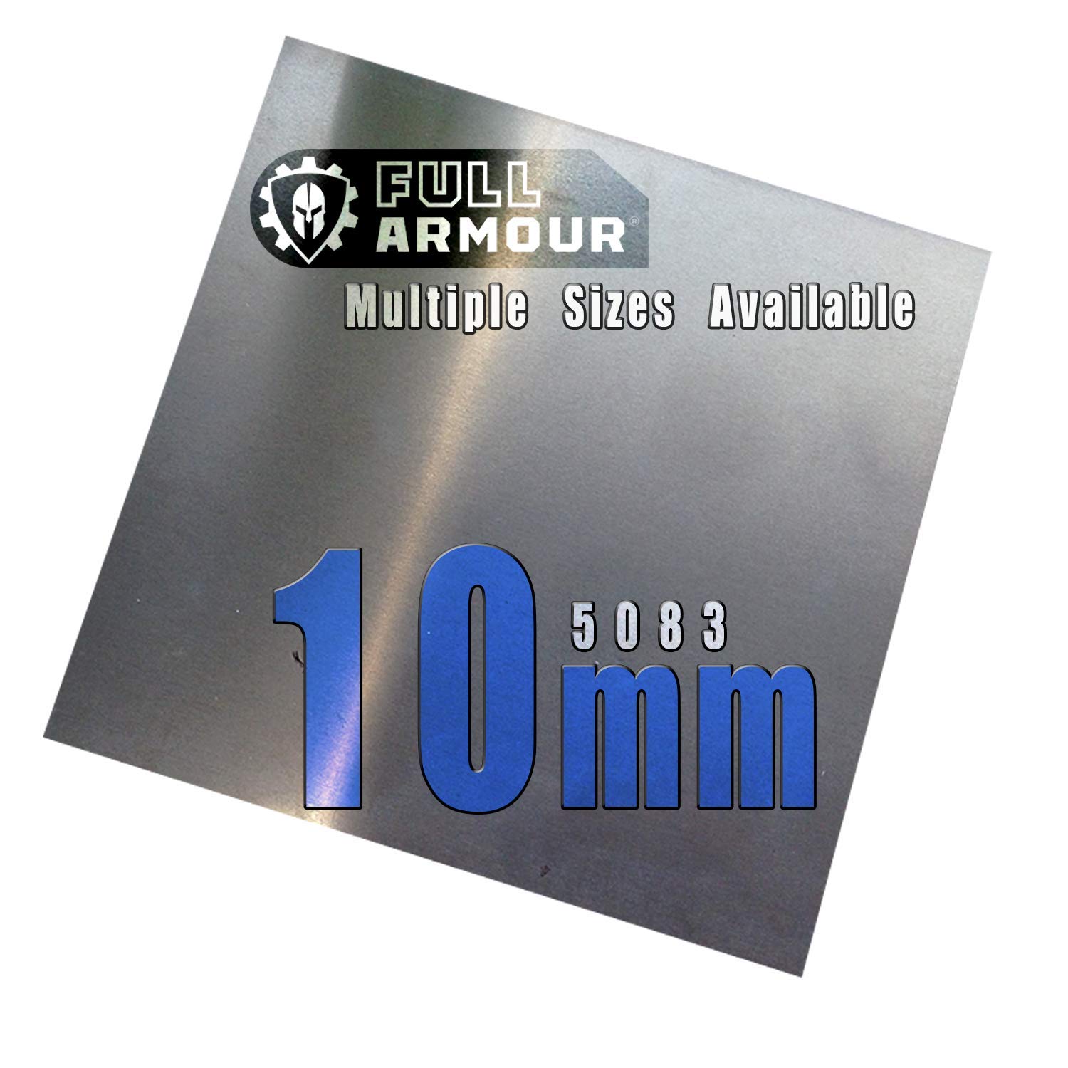 10mm Aluminium Plate, Grade 5083 (150mm x 150mm)