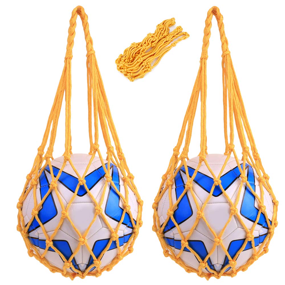 Rete Per Pallone Calcio Pallavolo Sacca Rete Per Palloni Da Basket E Calcio: Zaino Portatile Per Sportivi Borsa Basket - 9