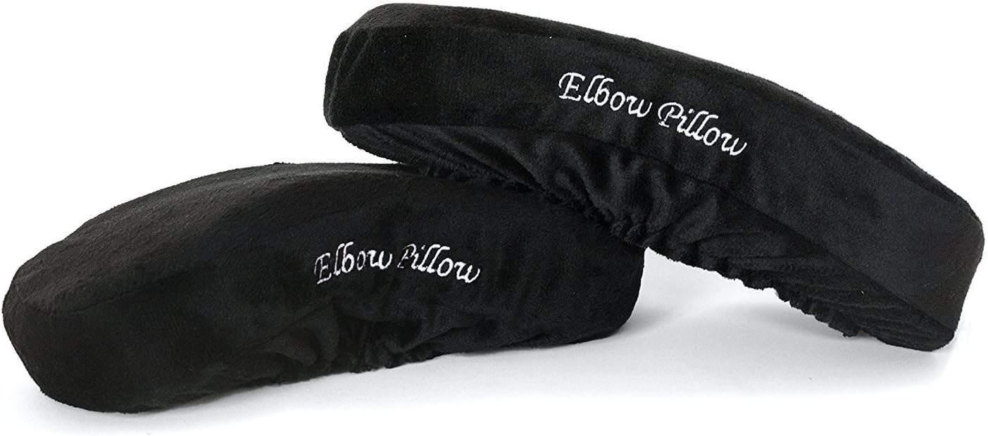 Elbow Pillow --- Jumbo Memory Foam Arm Rest Office Chair Arm Computer Pads - Universal Cushion Covers for Armrest and Elbow Relief (2 Pad Set): Kitchen & Dining