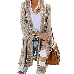 Cardigan with Pockets for Women Plus Size Buffalo