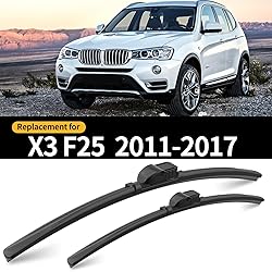 GARDIMU 3 Pcs Front and Rear Windshield Wiper