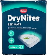 Huggies DryNites Absorbent Bed Mats Pack of 2 Eight 7 pieces each view 1