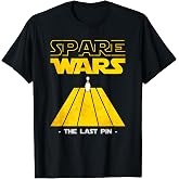 Spare Wars Last Pin Bowling Bowler Bowling Player T-Shirt