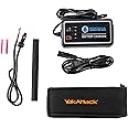 YakAttack Kayak Fish Finder Battery Power Kits Powered by Nocqua - 10Ah or 20Ah Options | 12V Lithium Ion Battery | Kayak Fishfinder Power Kit & Charger