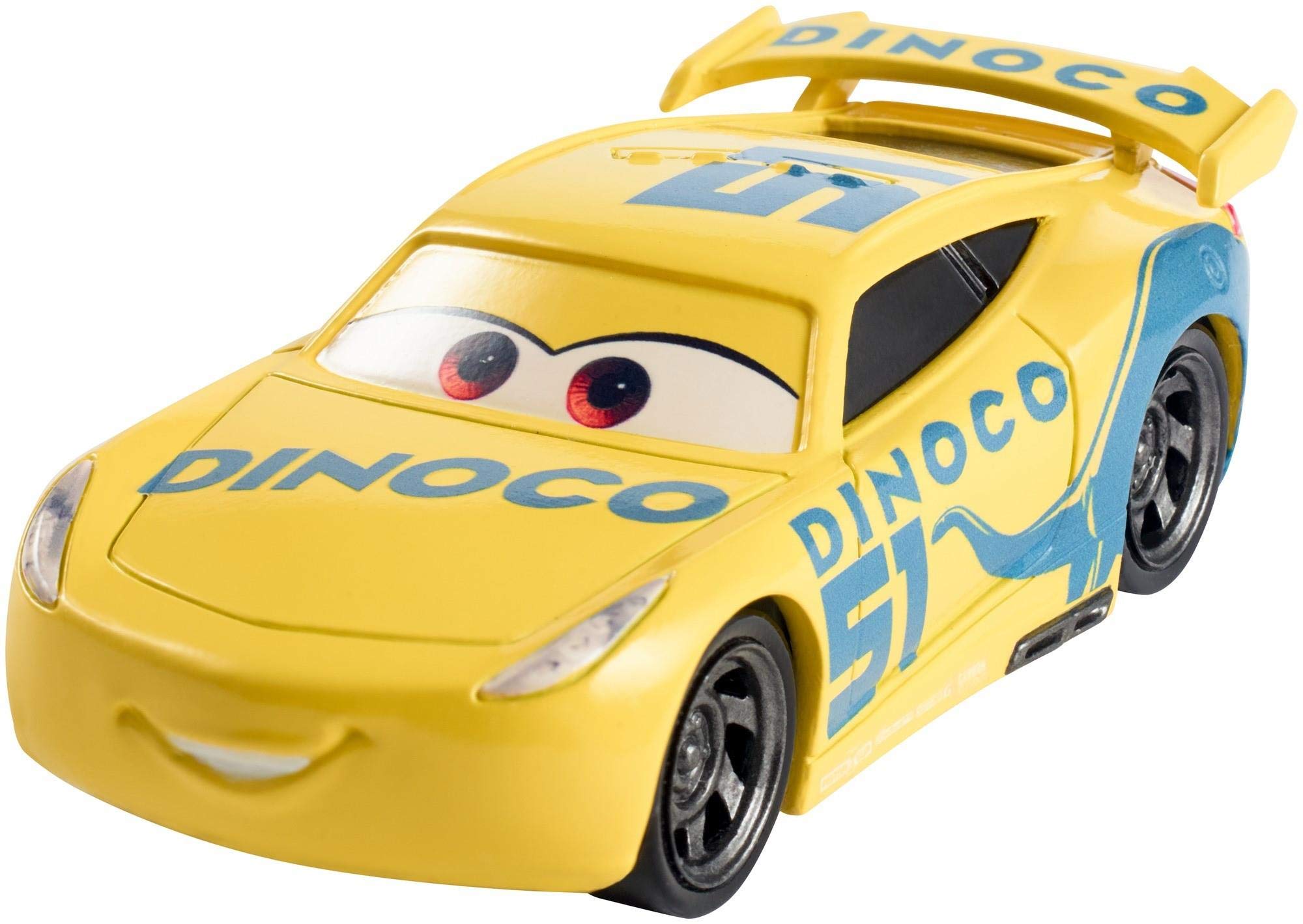 Disney DXV71 Pixar Cars 3 Dinoco Cruz Ramirez Die-Cast Vehicle [Old Model]