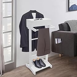 JINHZIXIU Wood Suit Rack Suit Stand for Man and
