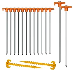 Tent Stakes Heavy Duty Camping Stakes,AVOFOREST