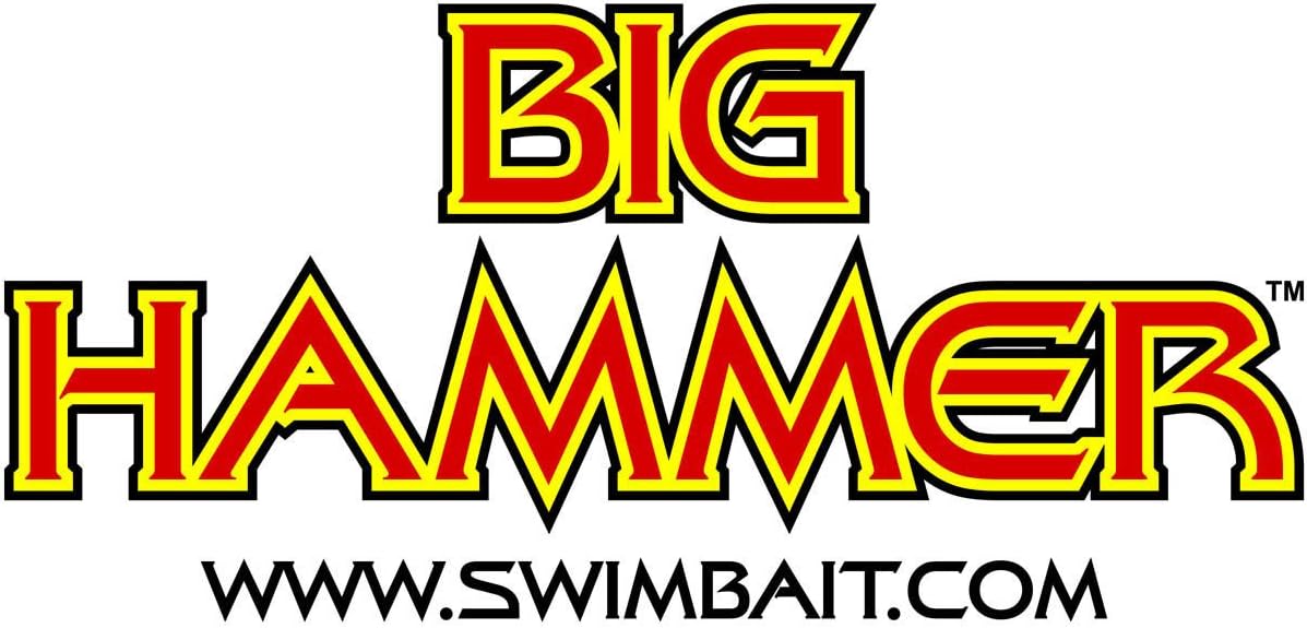 BIG HAMMER 4" Swimbait 43 Wrath Child Fishing Equipment