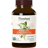 Himalaya MindCare, Nootropic Brain Supplement Booster for Mental Sharpness, Focus, Memory, and Cognitive Wellness, 1170 mg, 120 Capsules, 1 Month Supply