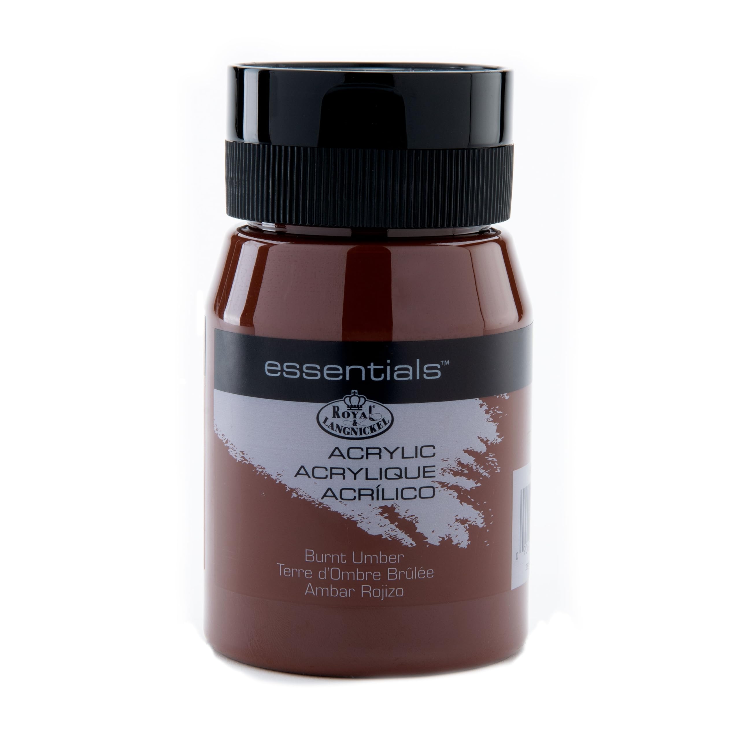Royal & Langnickel RAA-5119 Essentials 500ml Acrylic Paint - Burnt Umber