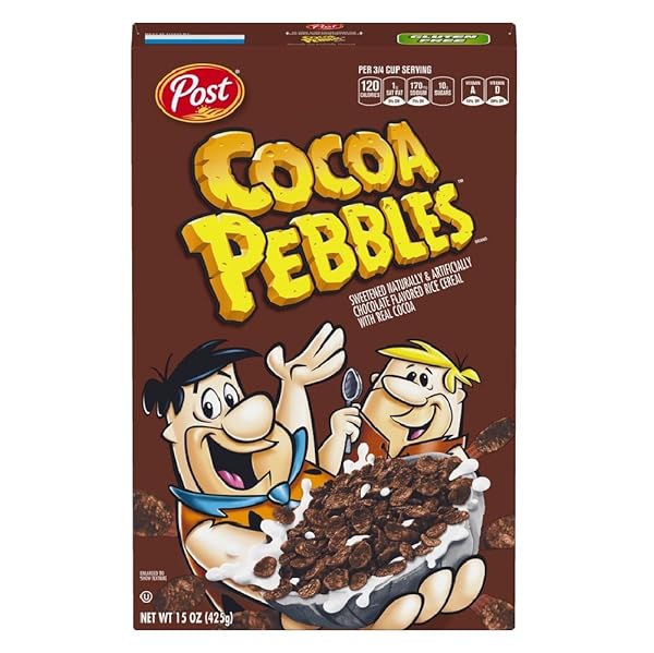 POST COCOA PEBBLES GLUTEN FREE BREAKFAST CEREAL, 15...