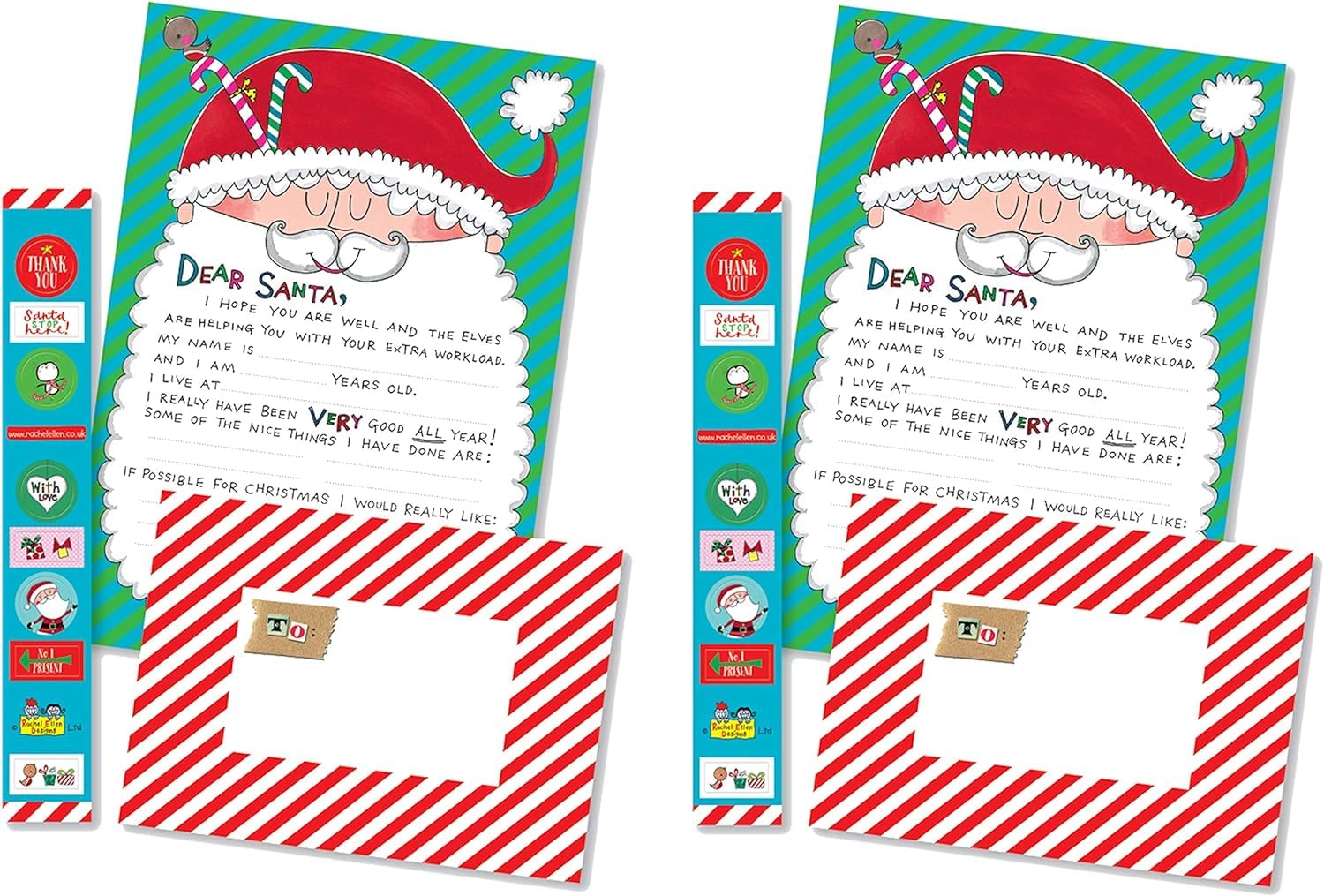 Rachel Ellen - Letter to Santa 2 Pack - SANTA5
