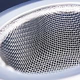 ILLUVA Stainless Steel Bathroom Hair Filter Catcher Drain Cover Pack of 2 view 5