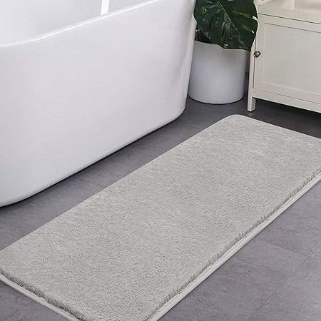 Badematte Rutschfest Badteppich Extra Lange Verdickt Badezimmerteppich