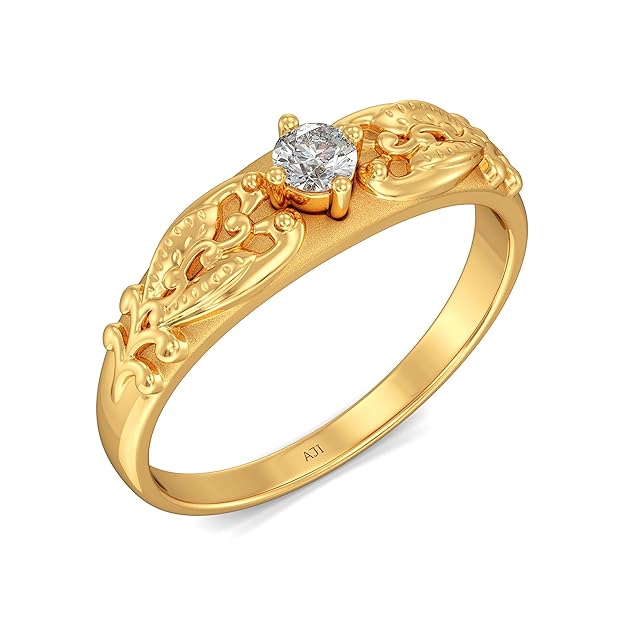 Buy Joyalukkas Impress Collection 22k Yellow Gold Ring for Men at Amazon.in