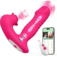 Amazon.com: Rose Vibrator Toy for Woman,Sucking Dildo Stimulator ...