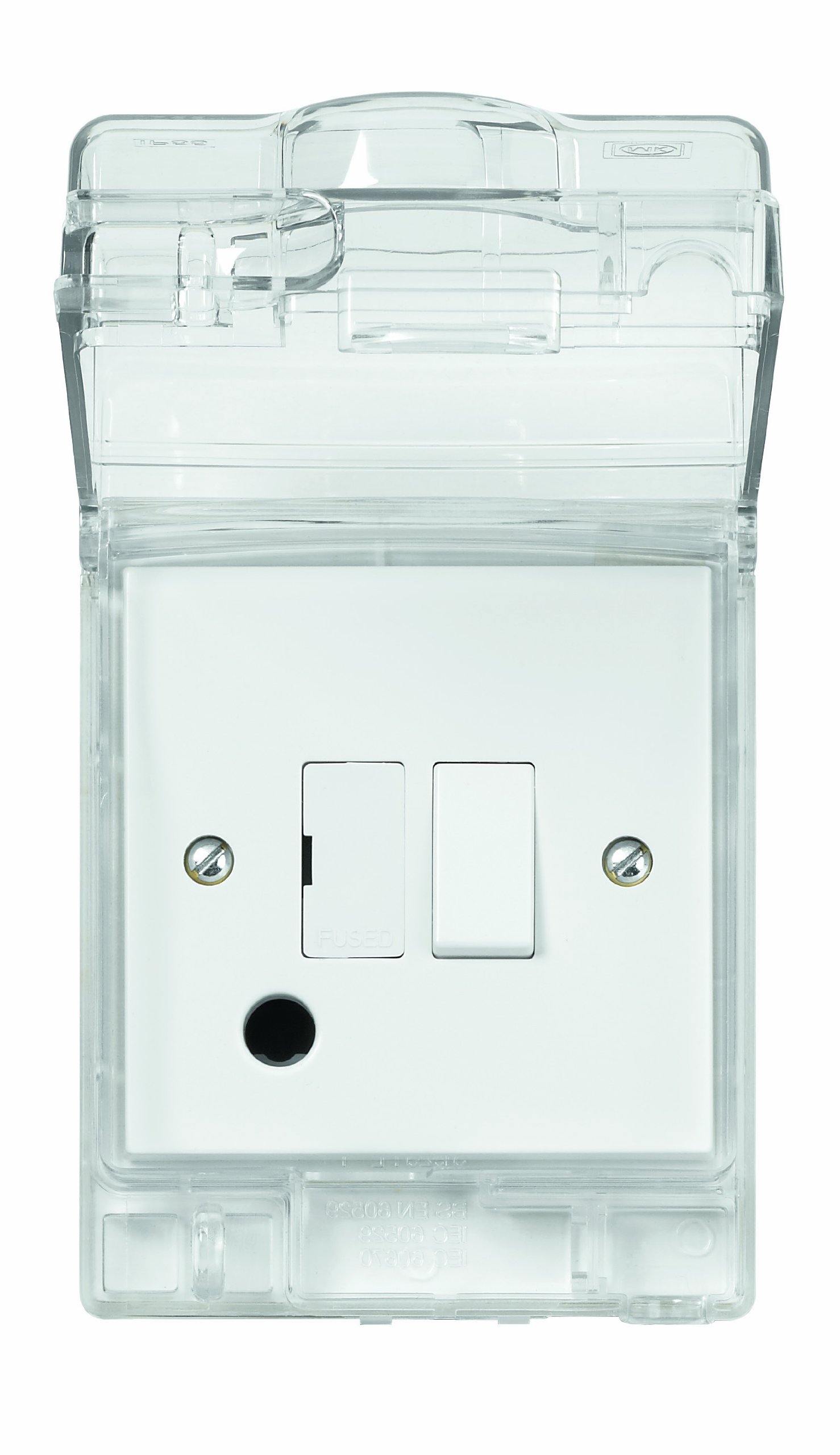 MK Shield K36103CLR Weatherproof 13A Fused Double Switched Connection Unit