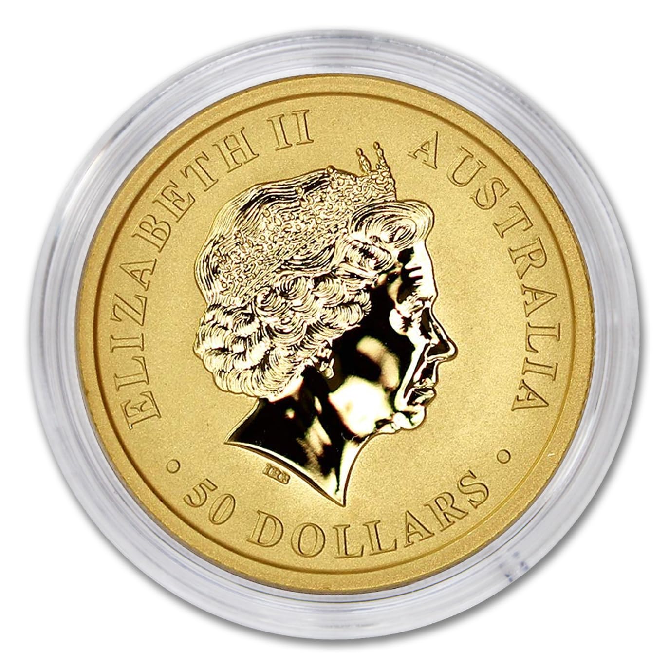 1990 - Present (Random Year) 1/2 oz Australian Gold Kangaroo Coin Brilliant Uncirculated (in Capsule) with Certificate of Authenticity $50 BU