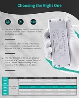 REYLAX LED Driver 12V Dimmable Triac 40W 3.33A Constant Voltage 240V view 2