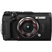 OLYMPUS デジタルカメラ Tough TG-6 ブラック 1200万画素CMOS F2.0 15m 防水 100kgf耐荷重 GPS 内蔵Wi-Fi TG-6BLK