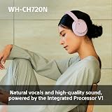 Sony WH-CH720N Wireless Noise Cancelling Headphones Bluetooth Blue 50hr Battery view 3