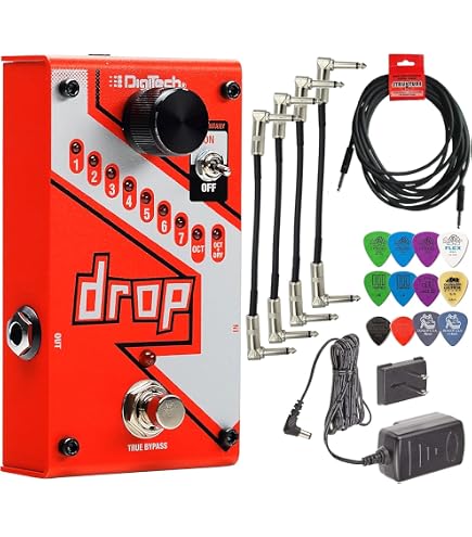 Amazon.com: Digitech DROP Polyphonic Drop Tune Pitch-Shifter Pedal