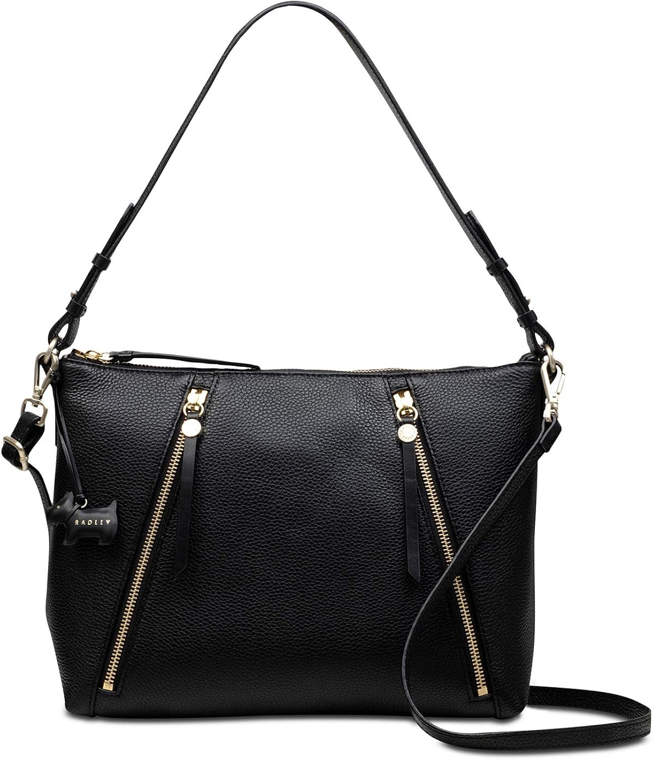 Radley Fountain Road Leather Medium Multiway Shoulder Crossbody Bag in