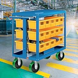 HANDSAMMU 6" Caster Wheels, Heavy Duty Caster with