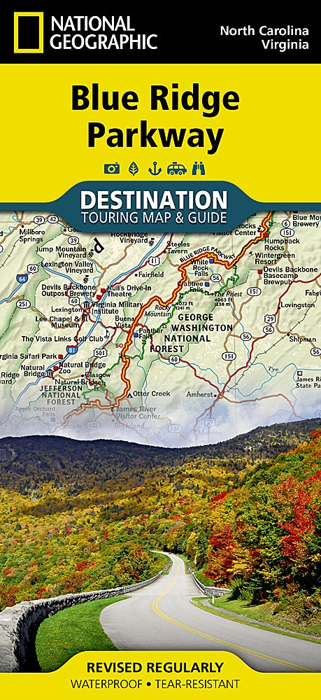 Buy Blue Ridge Parkway Usa Destination Map National Geographic Book Online At Low Prices In India Blue Ridge Parkway Usa Destination Map National Geographic Reviews Ratings Amazon In