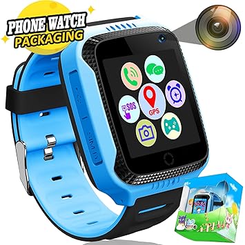Kids Smartwatch Phone GPS Tracker con SOS Anti-perdida Call ...