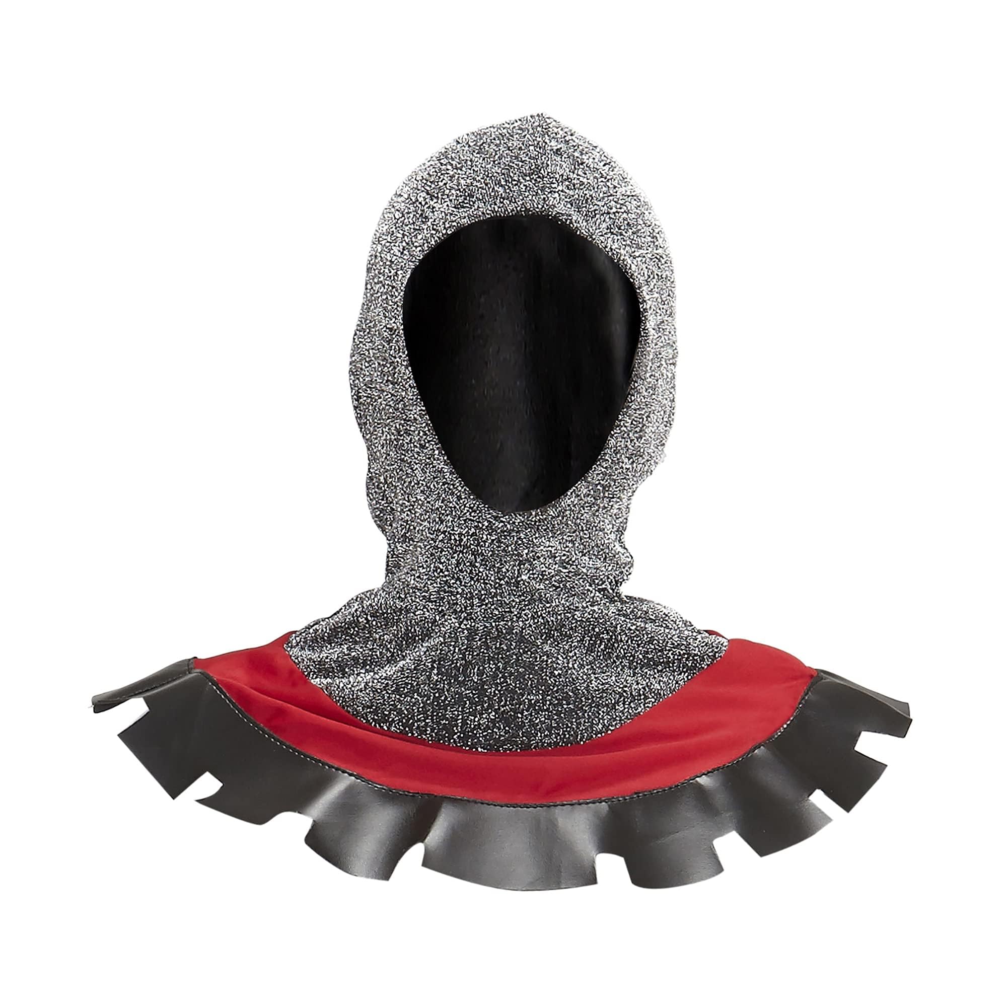 Widmann 04118 Medieval Knight Adult Silver Hoodie