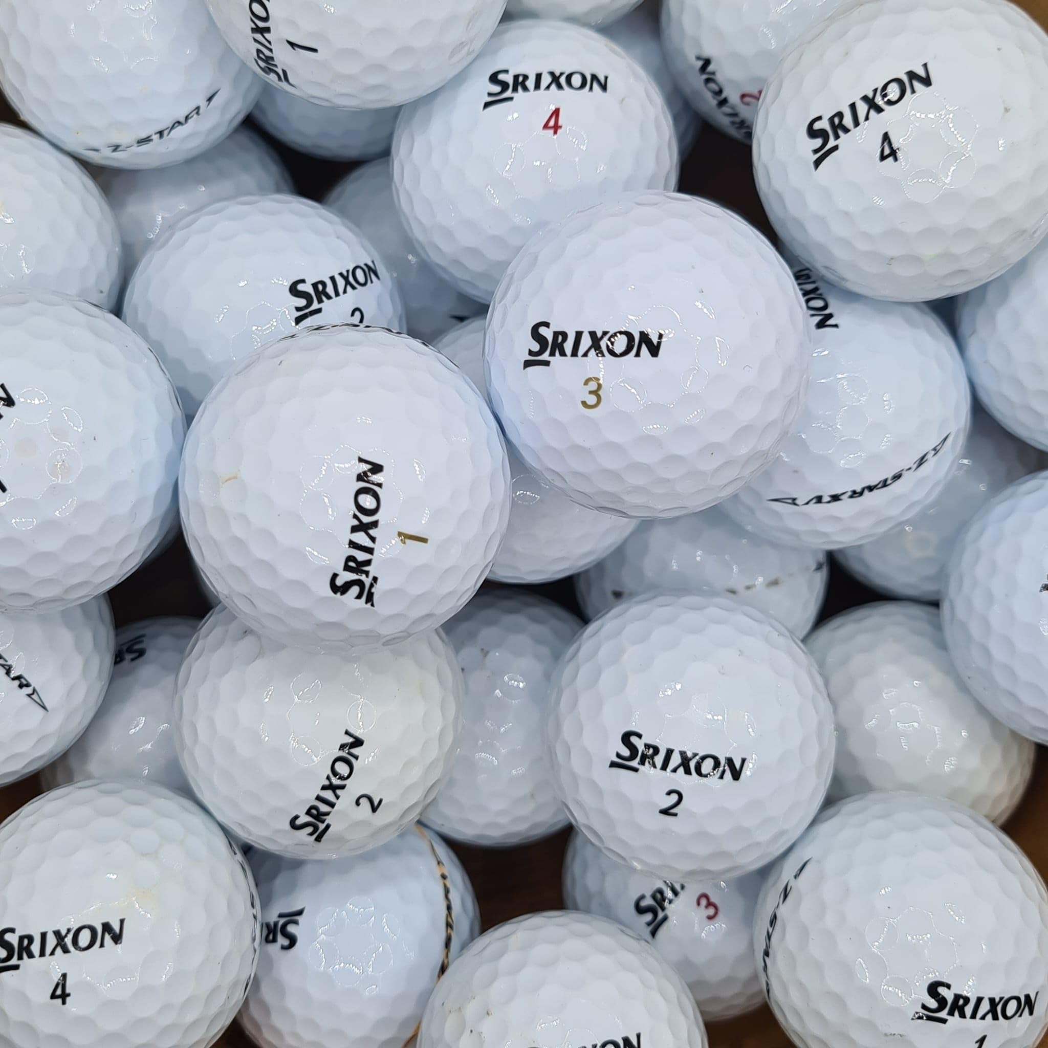 SDP Golf Balls – Premium Used Z Star Mixed Models Pearl/A Grade Recycled Lake Balls for Srixon Golf Balls - Used, Not New - Pack of 20