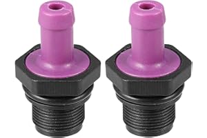 A ABSOPRO PCV Valve Grommet Exhaust Positive Crankcase Ventilation Fittings No.118105H71A for Nissan Versa Kicks 2 Pcs