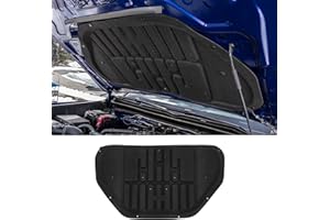 Zekzoop Soundproof Mat Compatible with 2024 2025 2026 Toyota Tacoma 2025 2026 Toyota 4Runner PET Felt Engine Hood Heat Insulation Shield Sound Protective Pad Foam Insulation for Tacoma Accessories