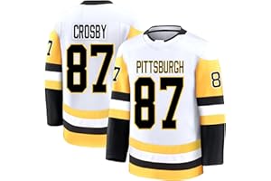 13 Mens/Women/Youth Hockey Jersey Pittsburgh Stitched for Sports Fan No Brand/Logos