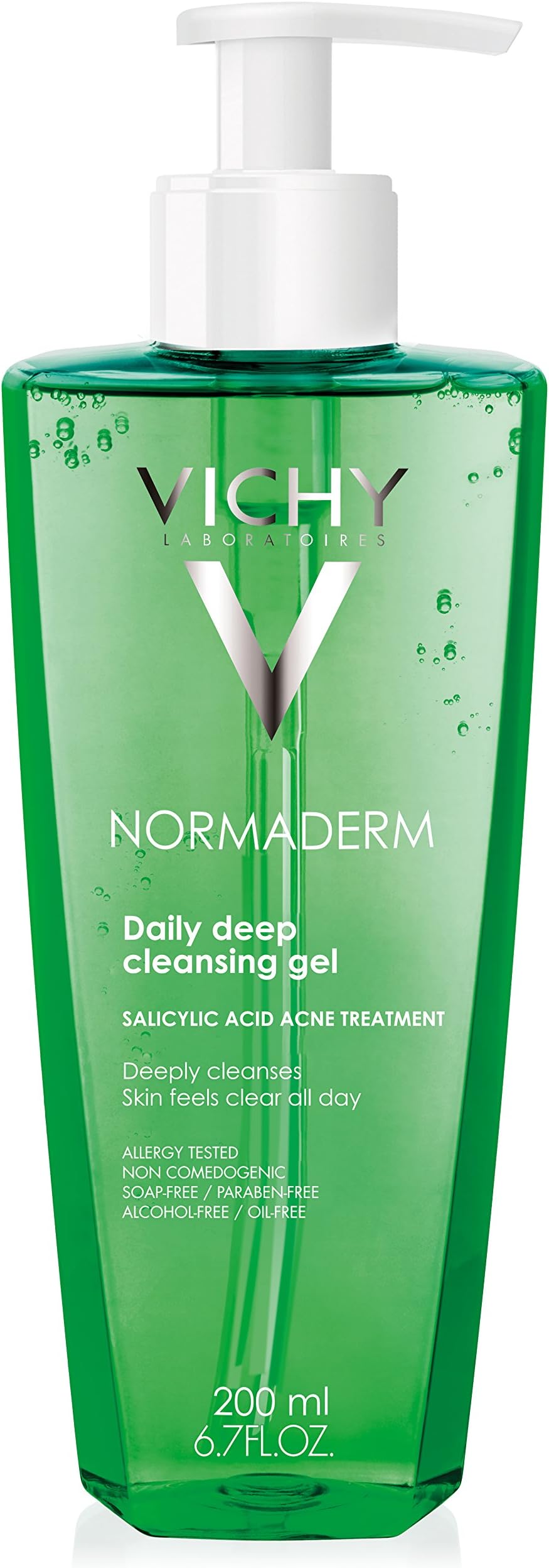Vichy Normaderm Daily Deep Cleansing Gel Cleanser with Salicylic Acid