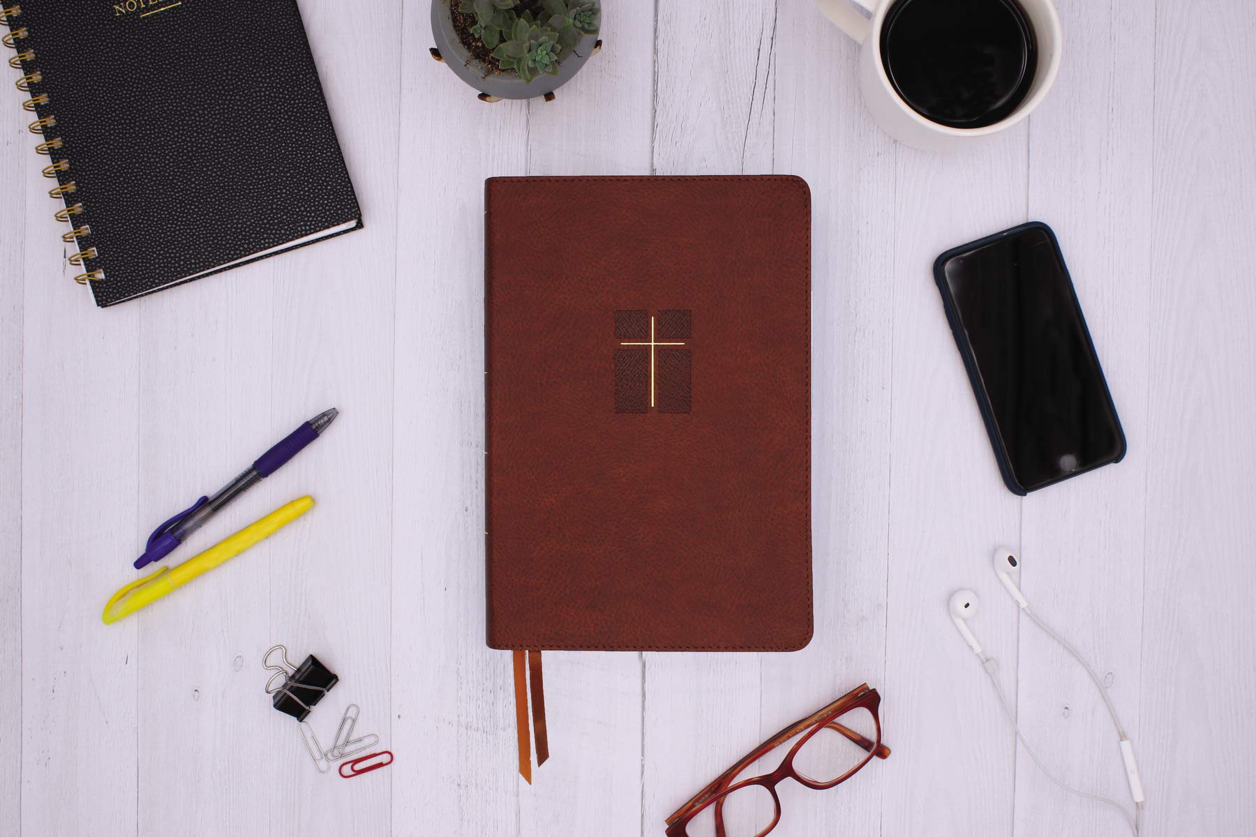 NIV, Quest Study Bible, Leathersoft, Brown, Comfort Print: The Only Q and A Study Bible