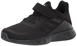 adidas Duramo SL Running Shoe, Black/Black/Halo