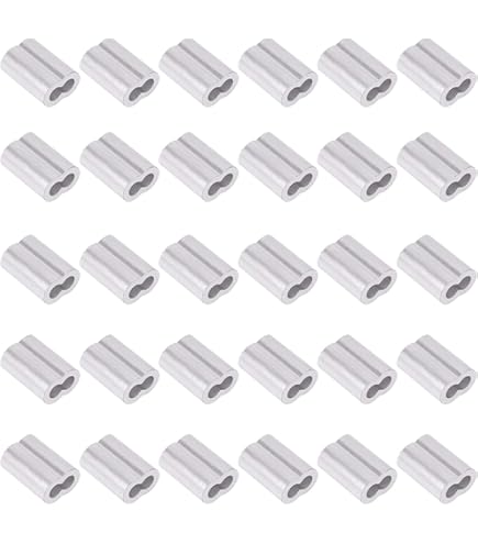 Double Barrel Ferrules For 2mm Wire Ropes & Cables Wire
