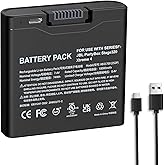 UNIKARO Battery 400 Replacement for Jbl Partybox Stage 320 and Xtreme 4, USB-C Charging, Black